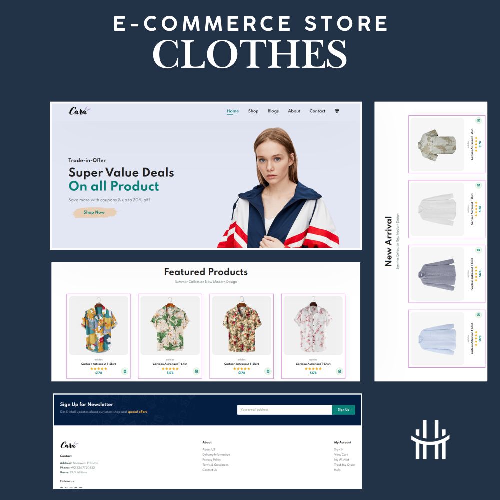CLOTHING E-COMMERCE STORE